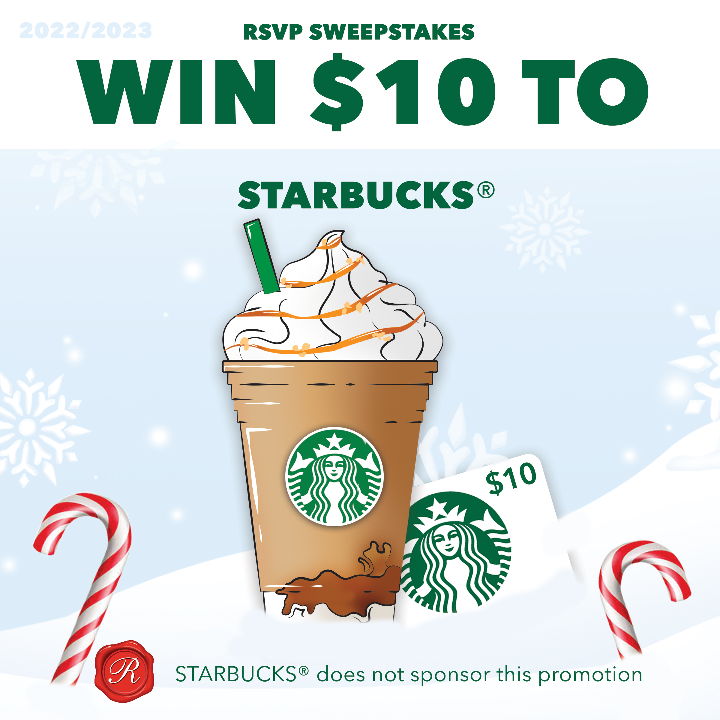 Winter 2022 Starbucks® Gift Card Winners! Upscale Offers for Home and